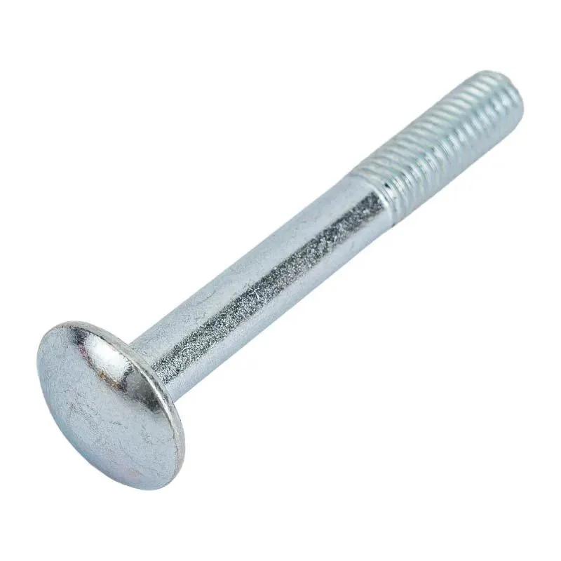 Болт мебельн.с усом DIN 607  8x 60 (белый цинк 20 шт) 244340