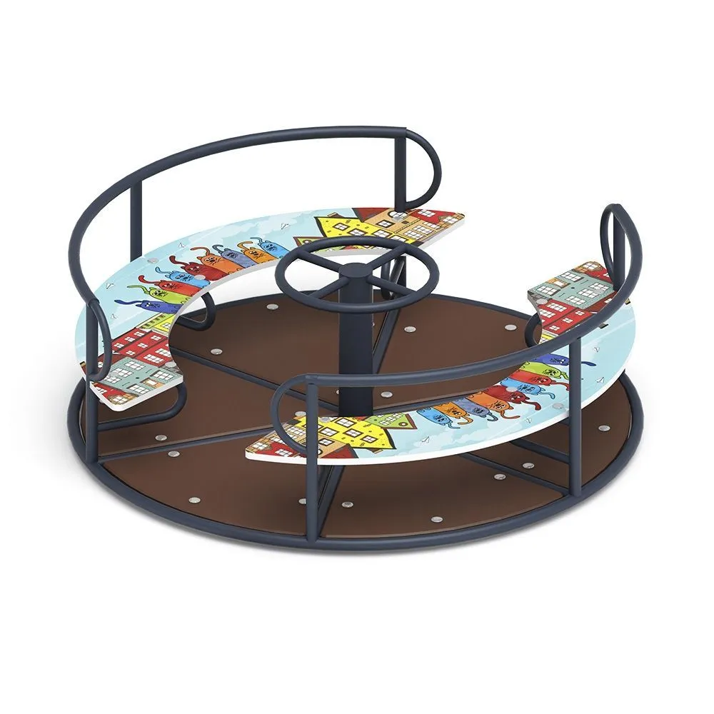 Карусель с рулём (Коты) ИО 30.01.04-10 БМ