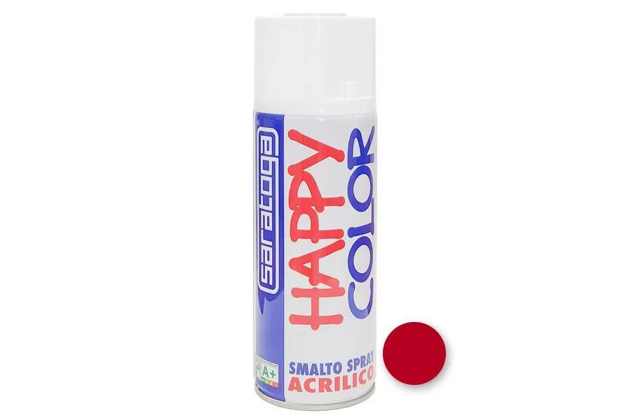 Краска аэроз. глянцевая, красная 009 (RAL 3000)