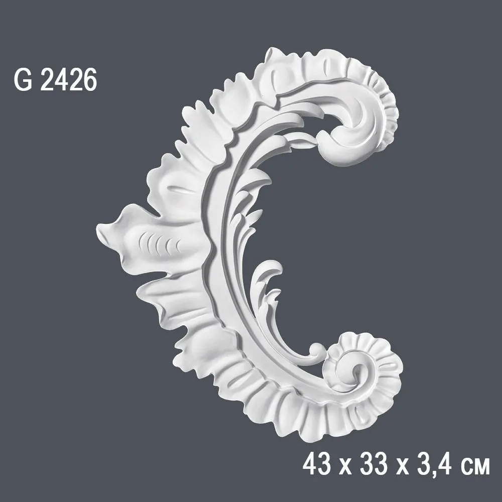 Орнамент G 2426 43x33x3.4 cm