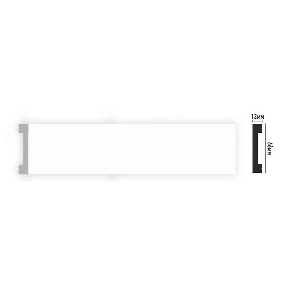 Плинтус напольный DECOMASTER D157 ДМ (66*13*2000мм)