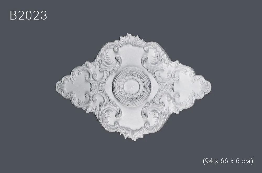 Декор. розетка В2023  94х66х3,5см (5)