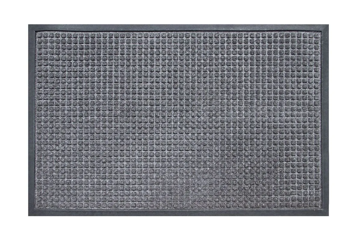 Коврик KG TM 027 0,90м х 1,50м Резина-текстиль мелкие квадраты чёрный