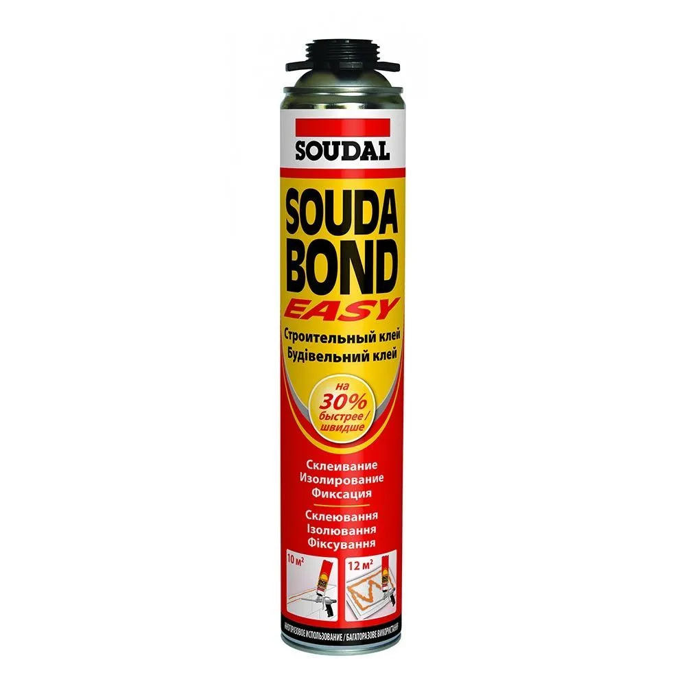 Пена-клей SOUDAL Easy Soudabond Gun 12*750 мл (под пистолет)