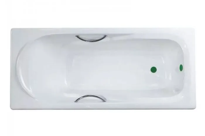 Ванна чугунная SW-021 2000*850*420 +160L с ручками Вес 244кг - 280л