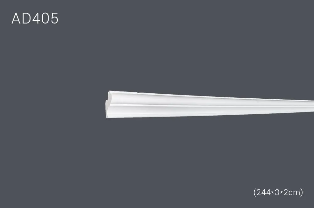 Декор. профиль AD405 244х3х2cm (65) выводной