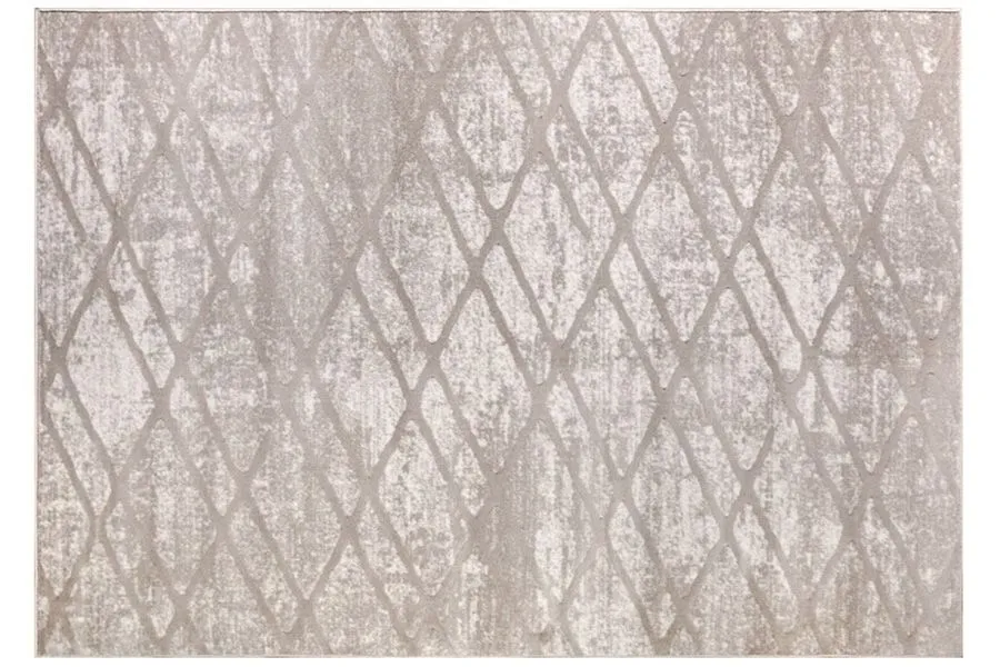 SONATA (Дорожка) 1,5*20 Абстракция решетка беж 22033/106 (HS 10.5 mm)