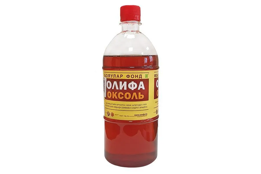 Олифа фасованная 1*0,9л