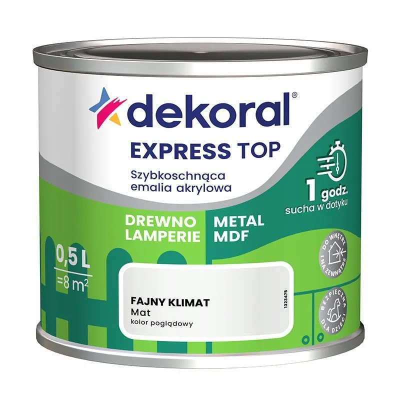 Эмаль Express Top WB Trim чудесный климат мат 0,5л 