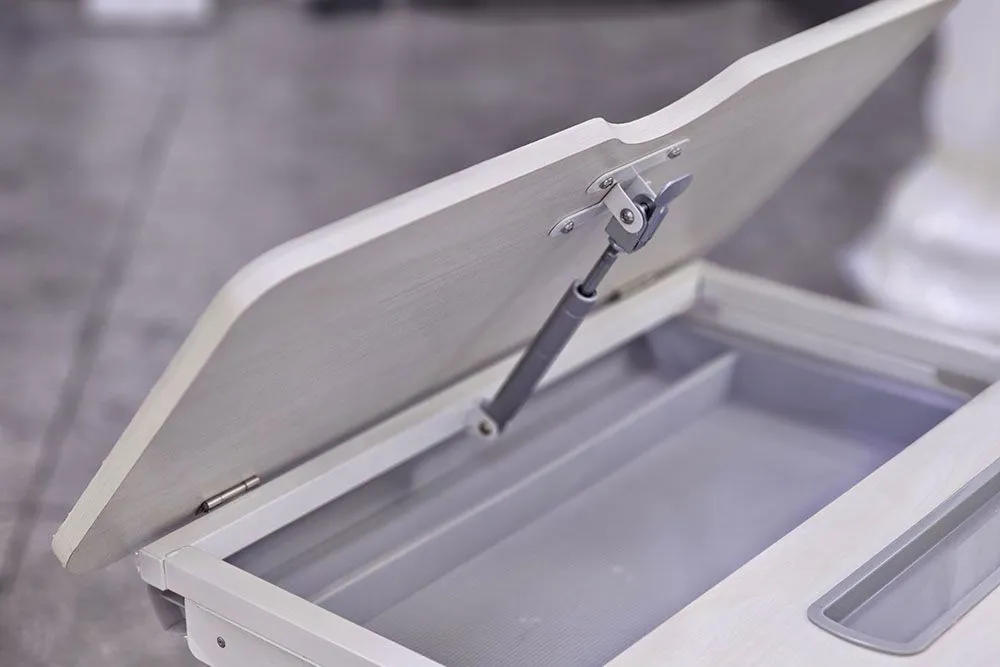 Детский стол с настольной лампой FH-DX878 (Рост 110-180см, Д-80см, Ш-60см) стул в комплекте