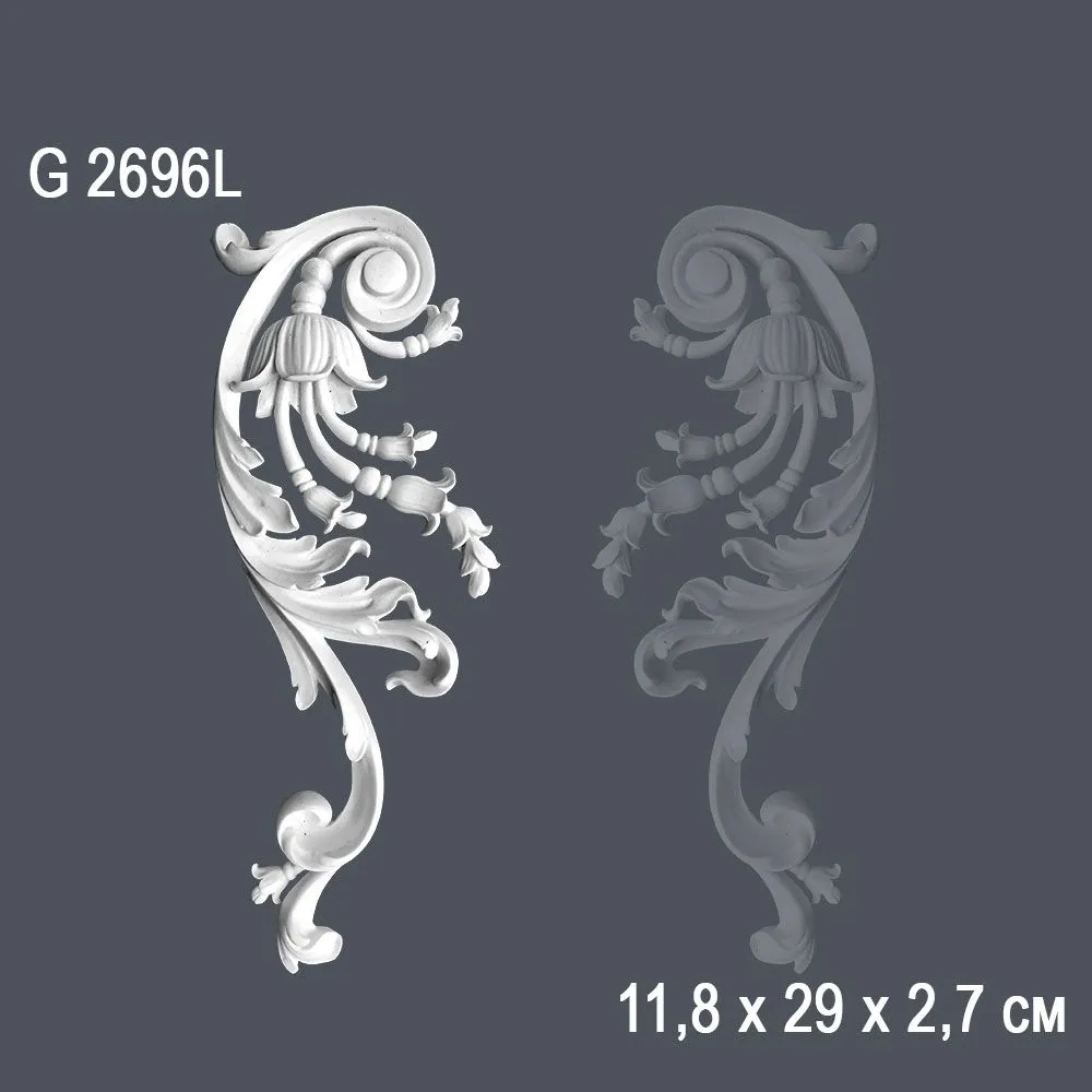 Орнамент G2696L 11.8х29х2.7см ()