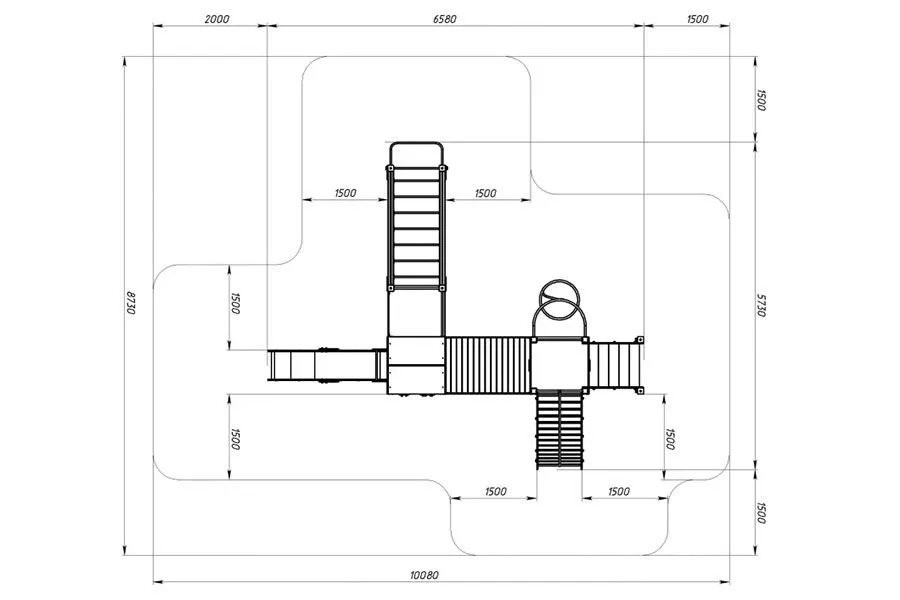 Рада (Город) горка Н 1200 ДИК 2.01.2.08-01 