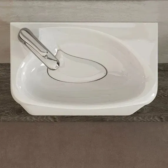 Тумба под раковину Bio maxi 400-1-0 навесная белый глянец с Раковиной Bio 40