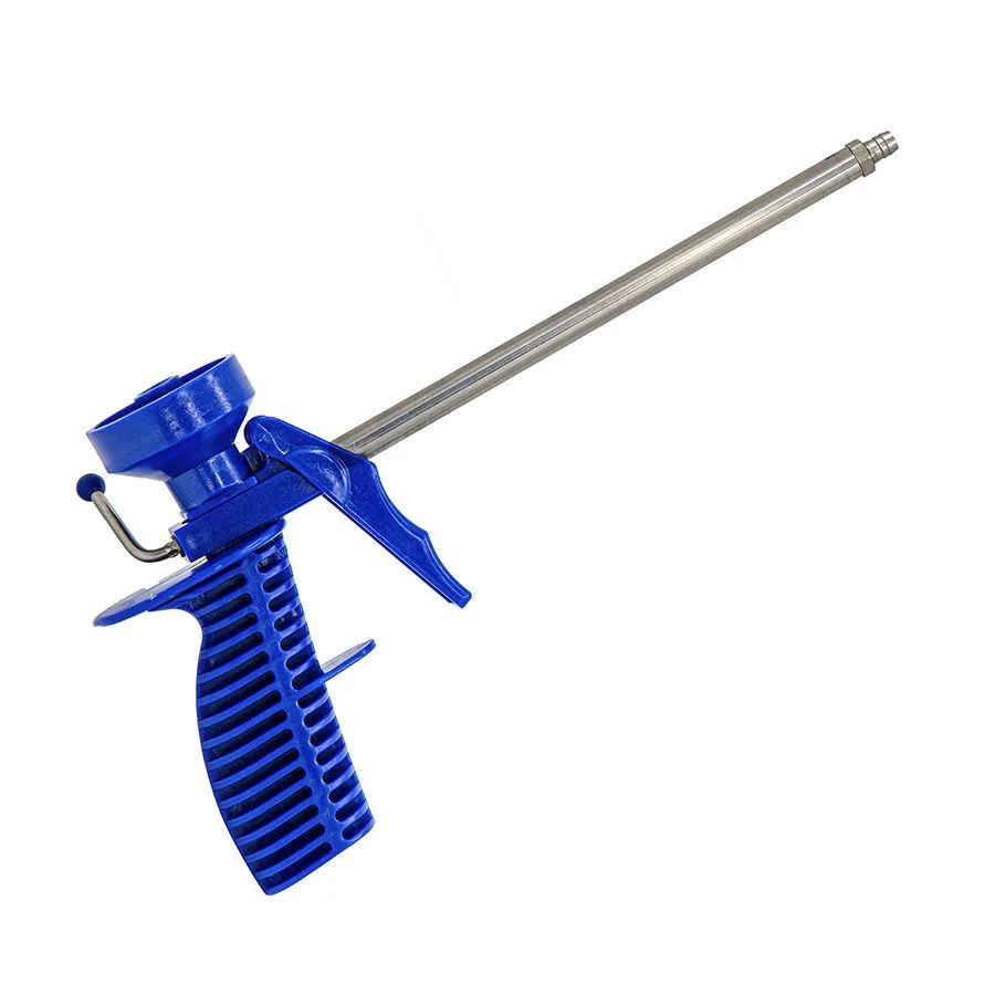 Пистолет для монтажной пены, пласт. корпус, рукоятка и курок, ствол 17,5см  23-7-000