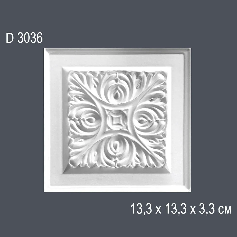 Капитель D3036 13.3х13.3х3.3cm (70)