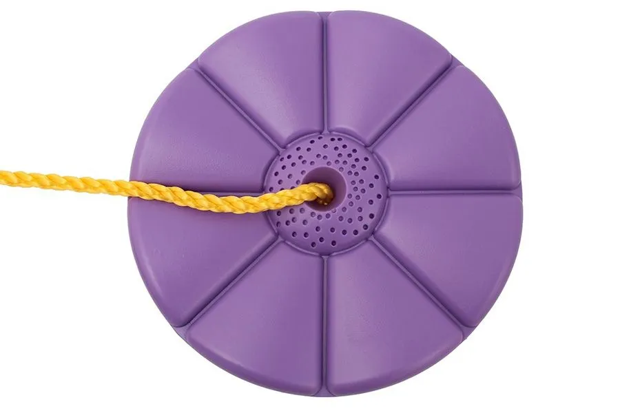 Качели с круглым диском из HDP, PP цвет сирень 150.007.007.001