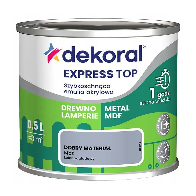 Эмаль Express Top WB Trim отличный материал мат 0,5л