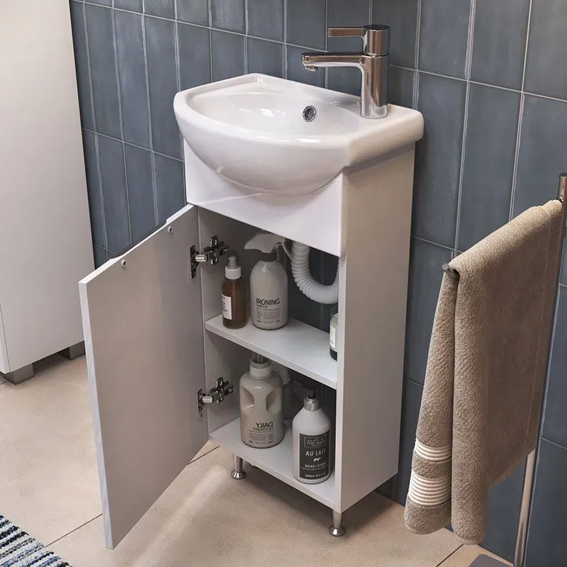 Тумба под раковину Callao 400-1-0 с  Азов 40 умывальник (Сантек)