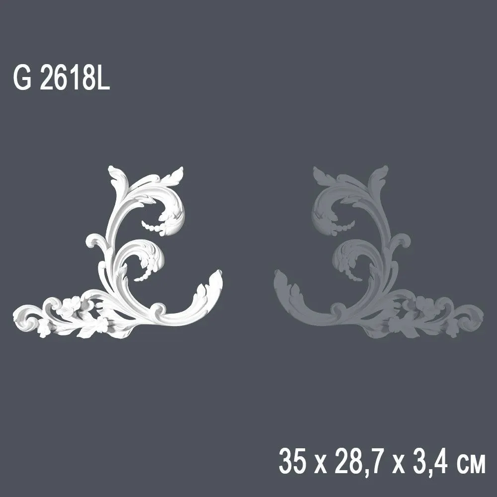 Орнамент G2618L 35х28,7х3,4 см (20)