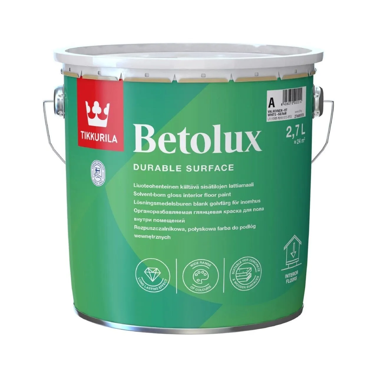 BETOLUX A краска для полов 2.7 л