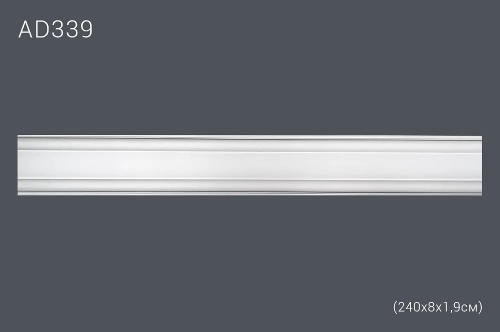 Декор. профиль AD339 240х8х2см (50)