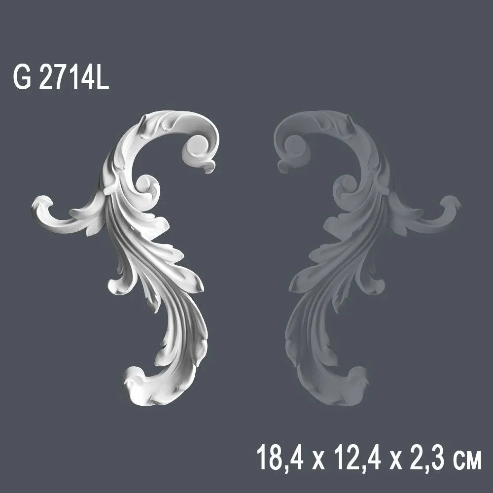 Орнамент G2714L 18.4х12.4х2.3см ()
