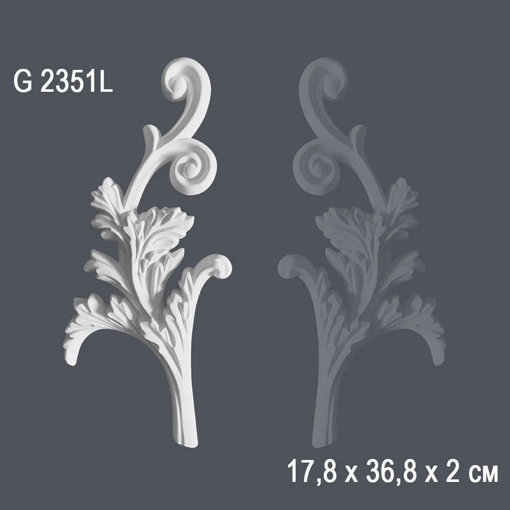 Орнамент G2351L  17.8х36.8х2cm (10)