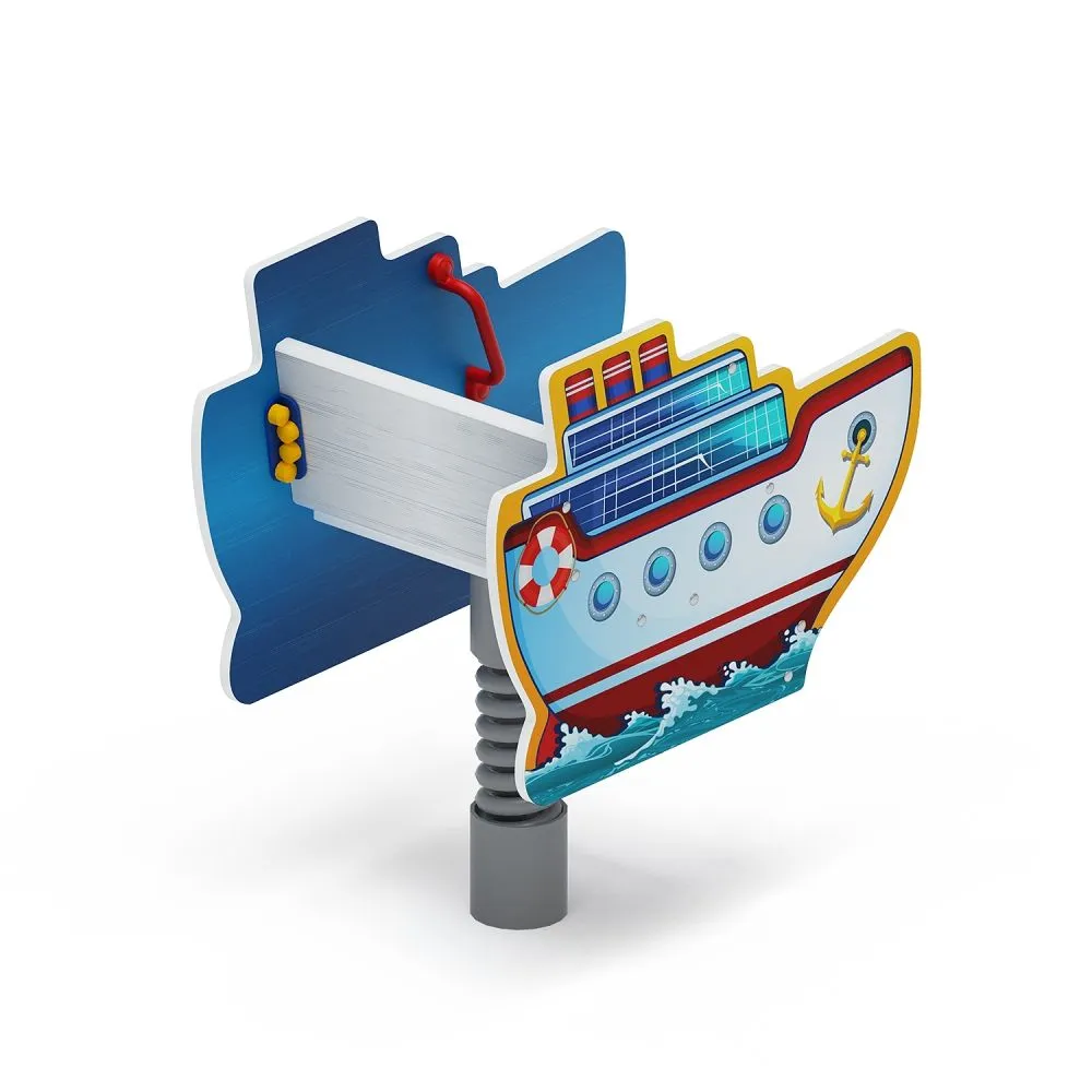 Качалка на пружине Пароходик ИО 22.17.01-01 БМ (201комплект)