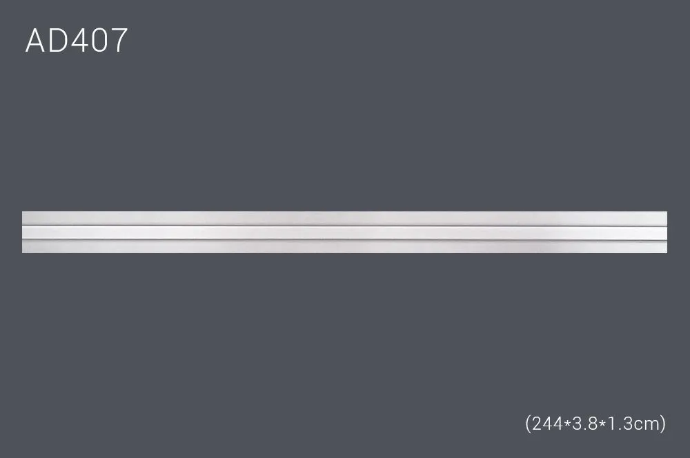 Декор. профиль AD407 244х3.8х1.3cm (70)