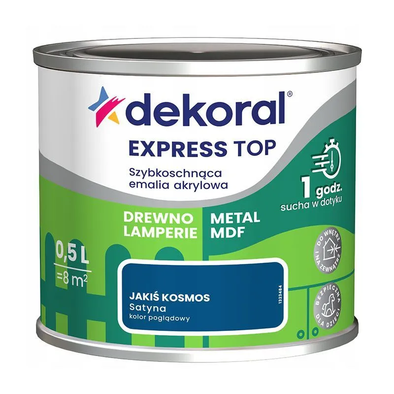 Эмаль Express Top WB Trim просто космос сатин 0,5л 