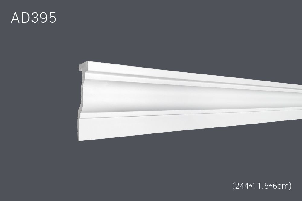 Декор. профиль AD395 244х11.5х6cm (15)