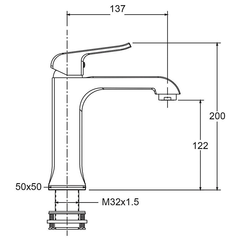 G1050-8 Смеситель для раковины Gappo 