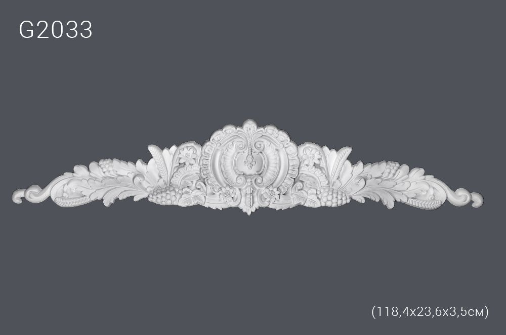 Орнамент G2033 118,4х23,6х3,5см (10)