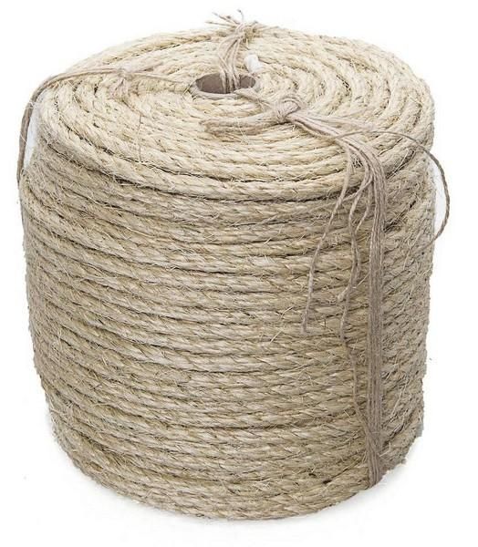 Веревка упак.пеньковая круч. 1,0 мм (50 м) 274350