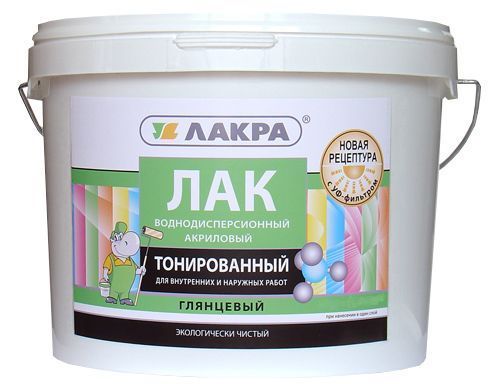 Лак тонированный,ЛАКРА 2,5,бесцветный(акриловый,воднодисперсионный)