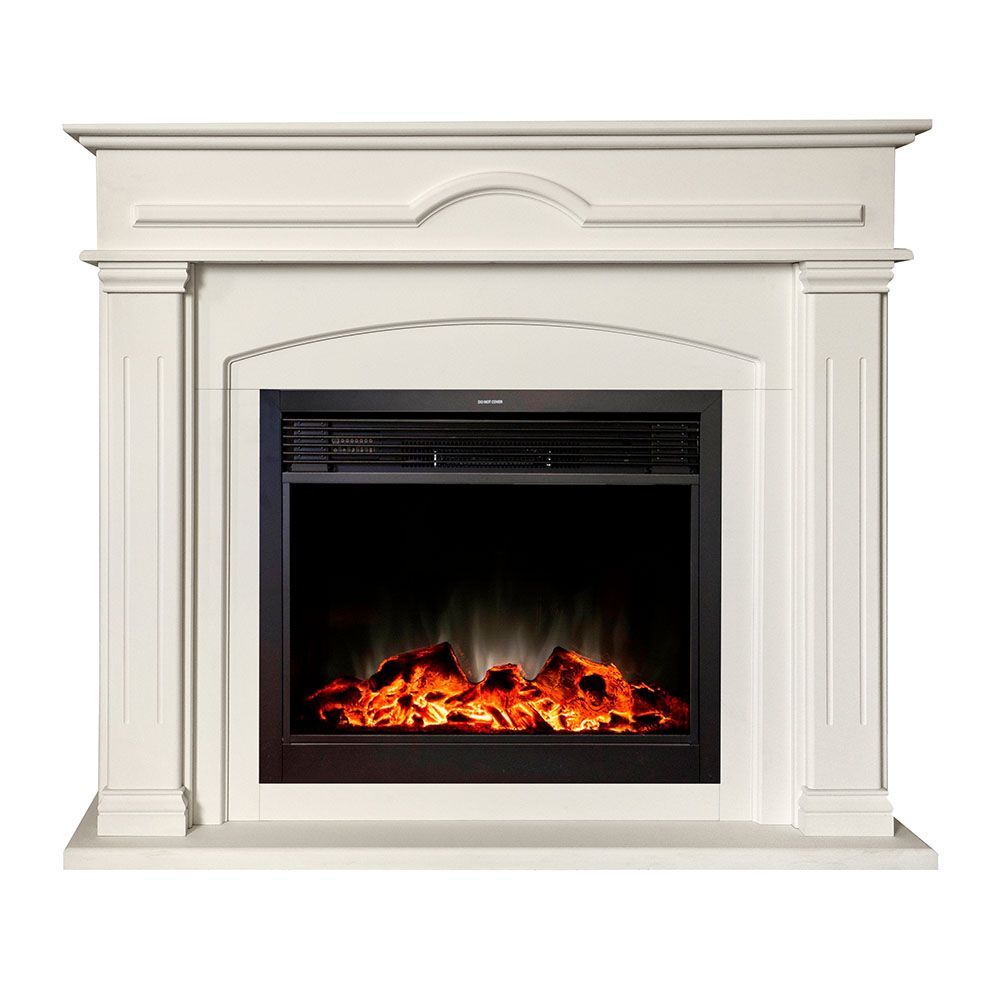 Каминокомплект MIRRA 26 WT-F611 пастельный белый + BLT-999A-1-3 29"