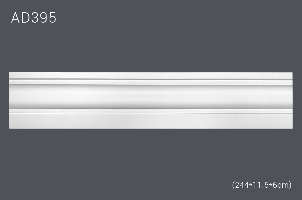Декор. профиль AD395 244х11.5х6cm (15)