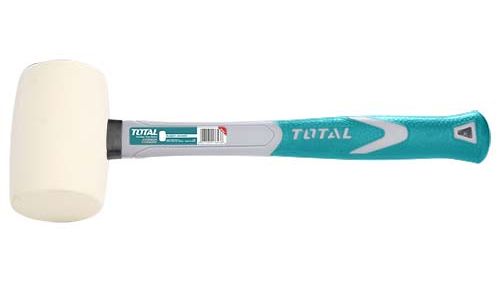 Киянка белая 220гр., фиберглассовая рукоятка ТНТ76836 "TOTAL" 