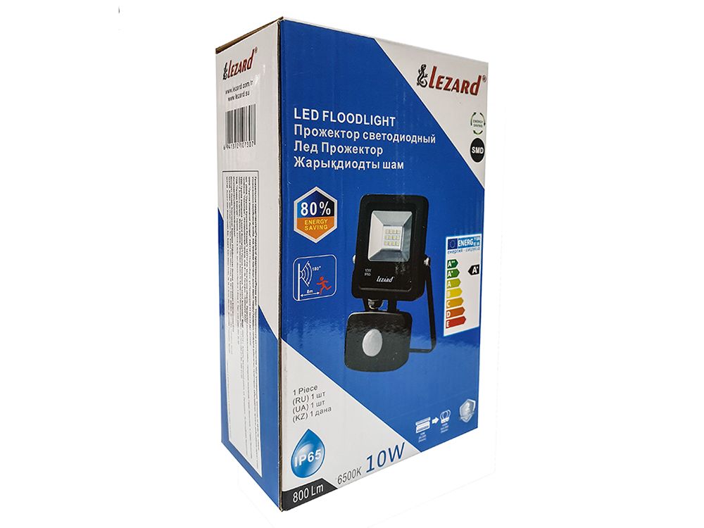***Прожектор светодиодный PAL-6510 10W SMD 800LM 6500K IP 65 1757