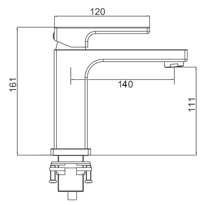 G1018-1 Смеситель для раковины Gappo 