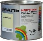 Эмаль Colors Радуга-220 акриловая, цвет оливковый 1,9 л