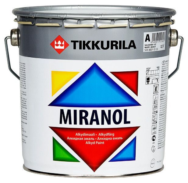 MIRANOL A тиксотропная эмаль 2,7 л