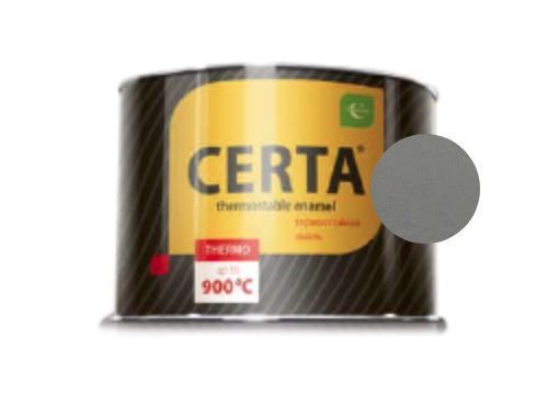 "CERTA" эмаль термост. антикоррозионная графит до 600°С (0,4кг)