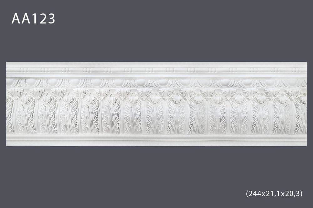 Декор. профиль АА123 244х20,8х20,4см диагональ 29,2см(10)