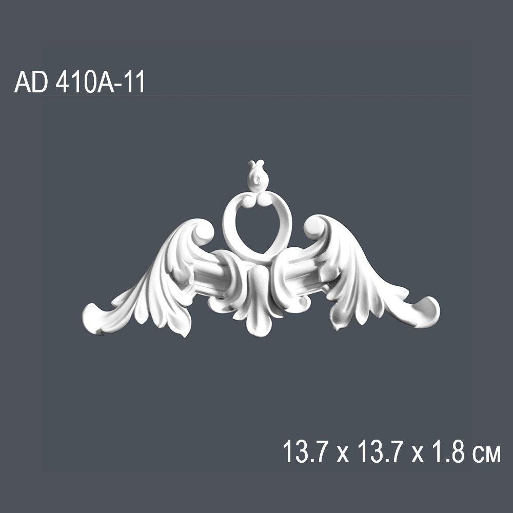Декор. профиль AD 410A-11 13.7х13.7х1.8см (20)