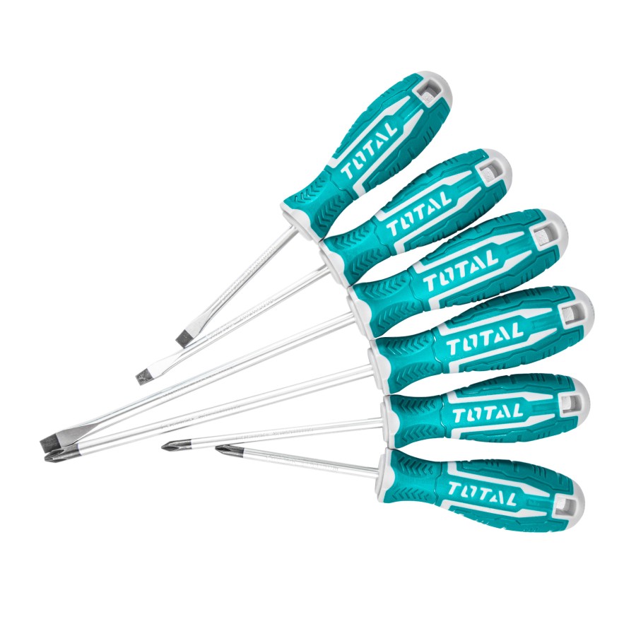 Набор отвёртка 6шт pcs screwdriver THT250606 "TOTAL"