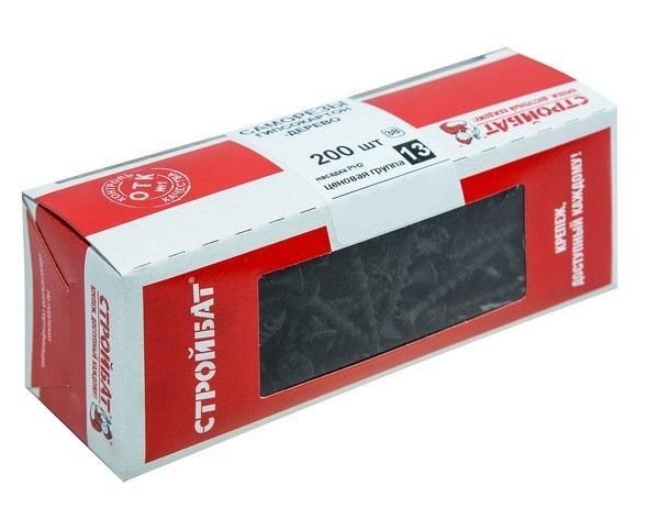 Саморезы гипсокартон-дерево 3,5х32 (200 шт) 74931