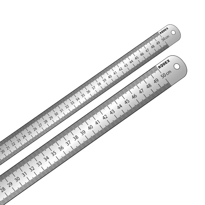 Линейка стальная 100см RODEX RHT0907100100