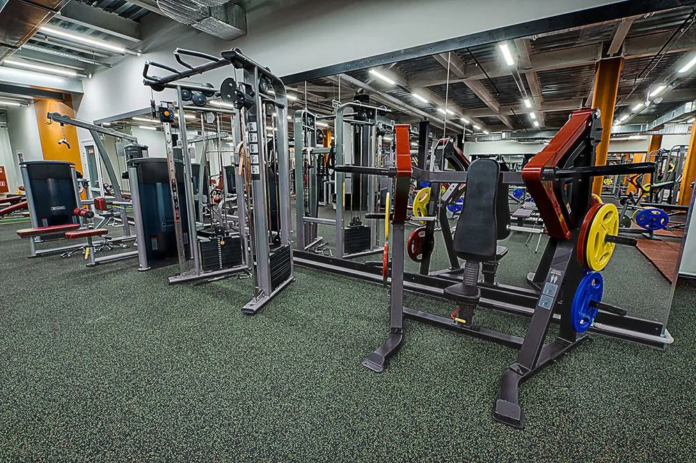 Резиновое покрытие EcoStep Fitness 15 (толщина 4мм ширина 1,5м) терракотовый
