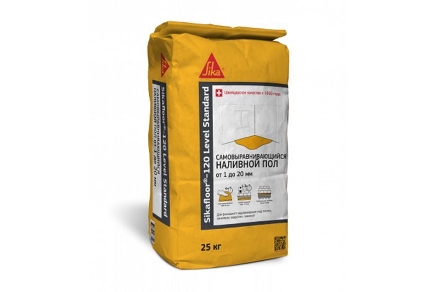 Sikafloor-120 Level Standart KZ Bg 25KG - Смесь самовыравнивающаяся напольное покрытие